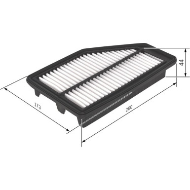 Luftfilter HONDA CR-V F 026 400 295