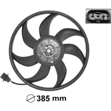 VAN WEZEL Lüfter, Motorkühlung 5827745 VAN WEZEL Lüfter, Motorkühlung 5827745