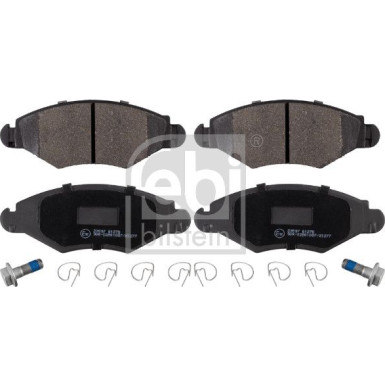 FEBI BILSTEIN Bremsbeläge 16575 FEBI BILSTEIN Bremsbeläge 16575