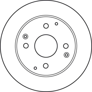 Bremsscheibe Honda T. Accord 98- 4Open DF7249 Bremsscheibe Honda T. Accord 98- 4Open DF7249