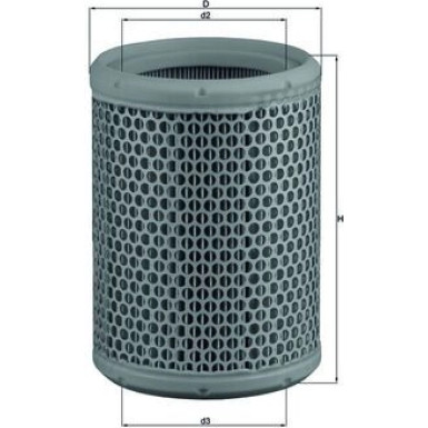 MAHLE Luftfilter LX 130