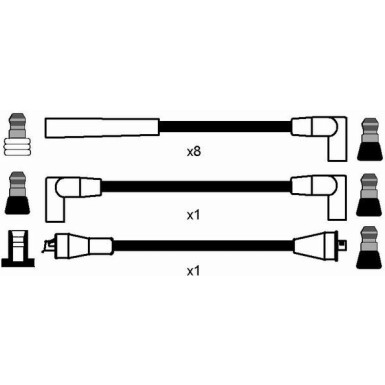 RC-CR306 NGK - Zündkabelsatz JEEP Grand Cherokee 95-99 8288