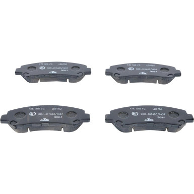 Bremsbelagsatz Nissan P. Qashqai/X-Trail 1,5-2,0 Dci 07-13 Keramik ATE Ceramic 13.0470-5752.2 Bremsbelagsatz Nissan P. Qashqai/X-Trail 1,5-2,0 Dci 07-13 Keramik ATE Ceramic 13.0470-5752.2