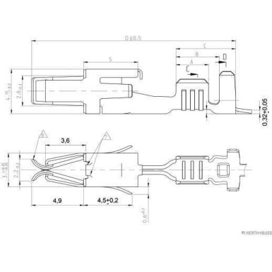 Herth + Buss Elparts Schnallensaum 50253316