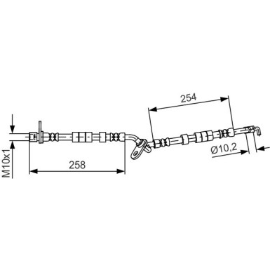Bremsschlauch MAZDA 6 1987481595