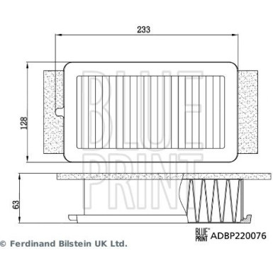 Luftfilter ADBP220076
