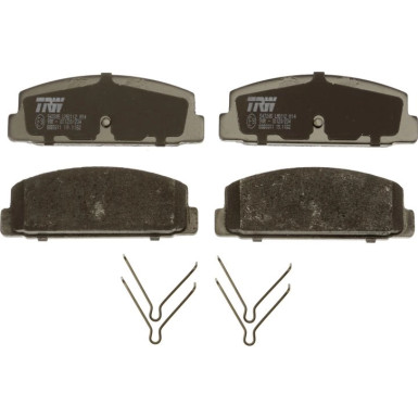 Bremsklötze HA MAZDA 626,6 98 COTEC GDB3311 Bremsklötze HA MAZDA 626,6 98 COTEC GDB3311