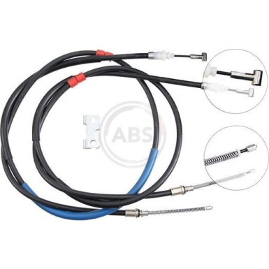 A.B.S. Handbremsseil Seilzug Festellbremse K17385 A.B.S. Handbremsseil Seilzug Festellbremse K17385