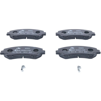 Bremsbelagsatz Nissan P. Qashqai 13 13.0460-5652.2 Bremsbelagsatz Nissan P. Qashqai 13 13.0460-5652.2