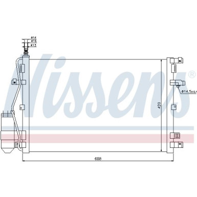 Kondensator PKW VOLVO XC90 02 FIRST FIT 94937