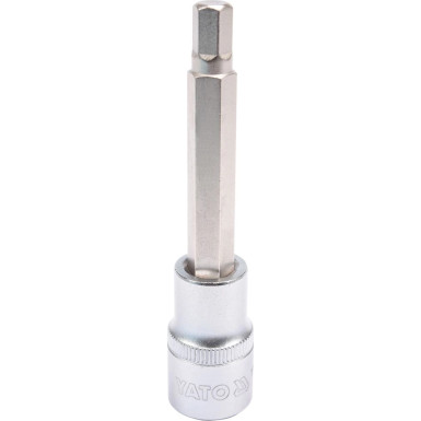 Biteinsatz Innen-6-Kant Hex 1/2 8Mm L100Mm YT-04394 Biteinsatz Innen-6-Kant Hex 1/2 8Mm L100Mm YT-04394