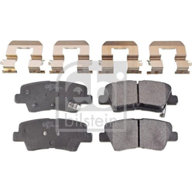 FEBI BILSTEIN Bremsbelagsatz, Scheibenbremse 116294 FEBI BILSTEIN Bremsbelagsatz, Scheibenbremse 116294