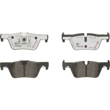 BREMBO Bremsklötze Xtra BMW 1, 2, 3, 4, X3 10 XTRA LINE P 06 071X