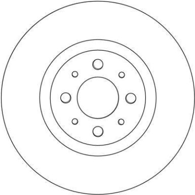 Bremsscheibe Fiat P. Bravo 08-/Stilo 01 DF4377 Bremsscheibe Fiat P. Bravo 08-/Stilo 01 DF4377