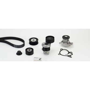 CONTINENTAL CTAM Wasserpumpe + Keilrippenriemensatz 7PK1605WP1 CONTINENTAL CTAM Wasserpumpe + Keilrippenriemensatz 7PK1605WP1