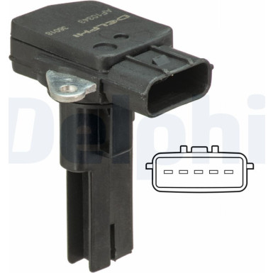 DELPHI Luftgewicht AF10343-12B1 DELPHI Luftgewicht AF10343-12B1