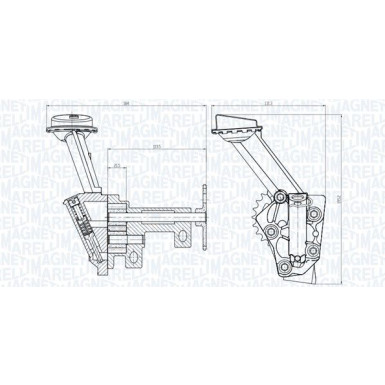 MAGNETI MARELLI Ölpumpe 351516000144