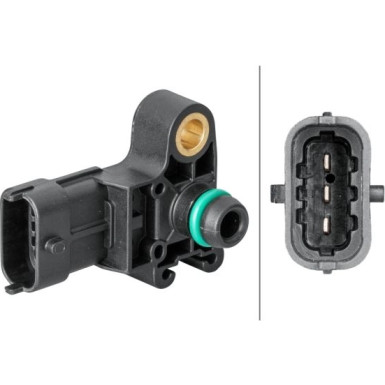 HELLA Sensor, Saugrohrdruck 6PP 013 112-081 HELLA Sensor, Saugrohrdruck 6PP 013 112-081