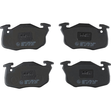 Bremsklötze VA CITROEN Saxo,PEUG 205, RENAULT Clio 82 COTEC GDB327 Bremsklötze VA CITROEN Saxo,PEUG 205, RENAULT Clio 82 COTEC GDB327