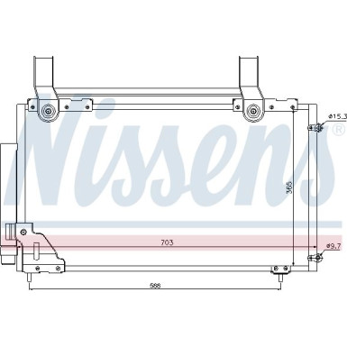 Kondensator PKW 94735 Kondensator PKW 94735