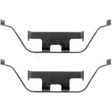Zubehörsatz, Scheibenbremsbelag BMW X5 13 1987474366