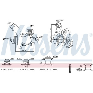 NISSENS Lader, Aufladung 93702 NISSENS Lader, Aufladung 93702
