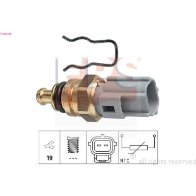 Sensor, Kühlmitteltemperatur 1.830.285 Sensor, Kühlmitteltemperatur 1.830.285