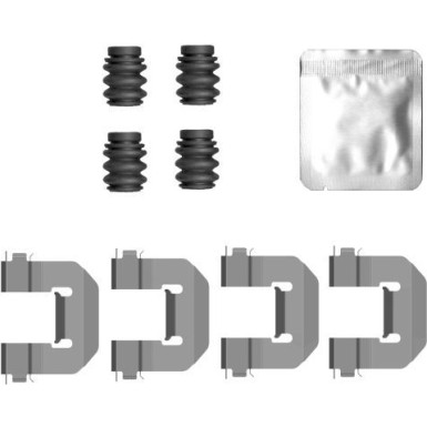 ZUBEHÖRSATZ, SCHEIBENBREMSBELAG 82557600 ZUBEHÖRSATZ, SCHEIBENBREMSBELAG 82557600