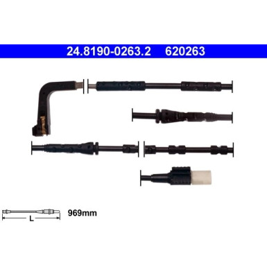 ATE Verschleißsensor 24.8190-0263.2 ATE Verschleißsensor 24.8190-0263.2