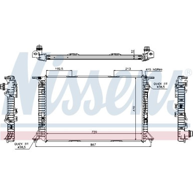 Wasserkühler PKW 60322 Wasserkühler PKW 60322