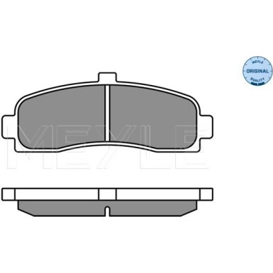 Bremsbelagsatz Nissan P. Micra 252162615 Bremsbelagsatz Nissan P. Micra 252162615