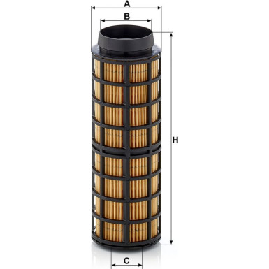 Mann & Hummel Kraftstofffilter LKW IVECO Daily V EcoDaily 11 PU 7017 z