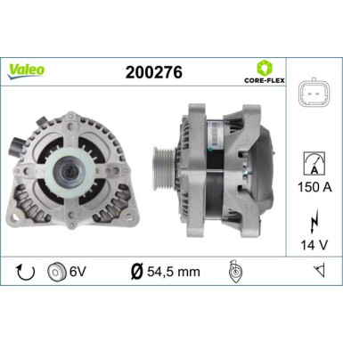 VALEO Generator 200276 VALEO Generator 200276
