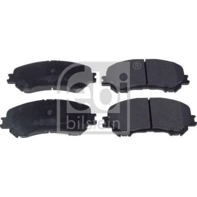 FEBI BILSTEIN Bremsbeläge 116266 FEBI BILSTEIN Bremsbeläge 116266