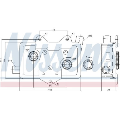Ölkühler PKW 90618 Ölkühler PKW 90618