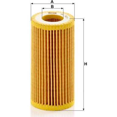 Mann & Hummel Ölfilter PKW HU 5001 z Mann & Hummel Ölfilter PKW HU 5001 z