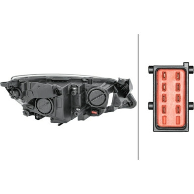 Hauptscheinwerfer 1EG 010 011-611 Hauptscheinwerfer 1EG 010 011-611
