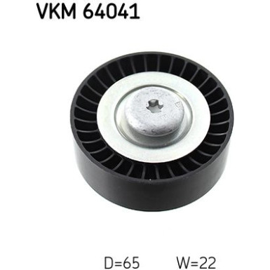 Multi-V-Umlenkrolle VKM 64041
