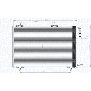 KONDENSATOR, KLIMAANLAGE BC816