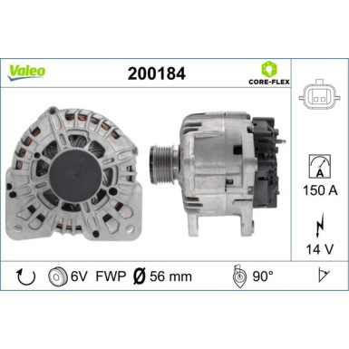 VALEO Generator 200184 VALEO Generator 200184