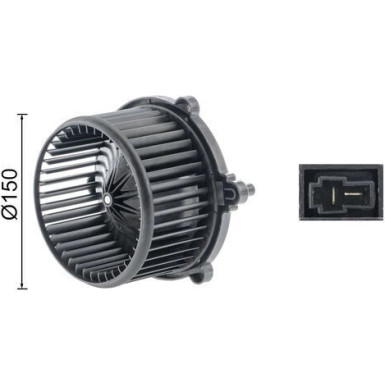 Innenraumgebläse BEHR AB 236 000S