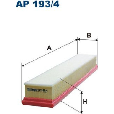 FILTRON Luftfilter AP 193/4