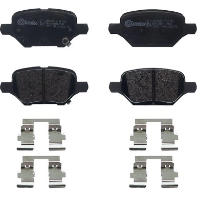 BREMBO Bremsklötze HA P 59 099 BREMBO Bremsklötze HA P 59 099