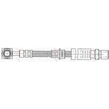 Bremsschlauch SAAB 9-5 Kombi 2.3 t BioPower 06 PHD676