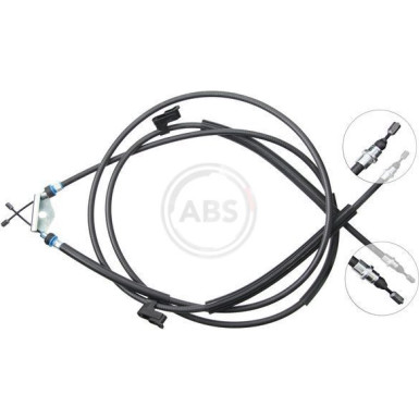 A.B.S. Handbremsseil Seilzug Festellbremse K13456 A.B.S. Handbremsseil Seilzug Festellbremse K13456
