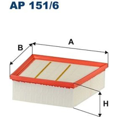FILTRON Luftfilter AP 151/6