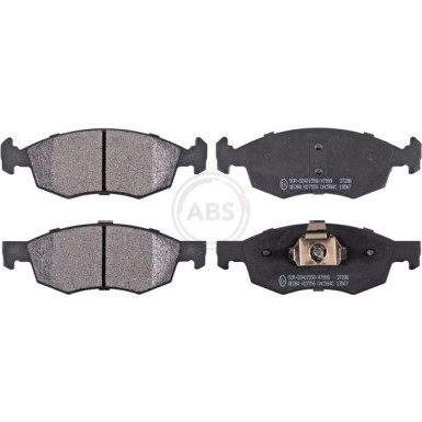 A.B.S. Bremsbeläge 37286 A.B.S. Bremsbeläge 37286