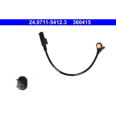 ATE ABS Sensor 24.0711-5412.3 ATE ABS Sensor 24.0711-5412.3