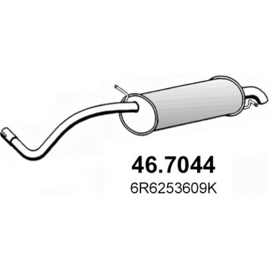 Endschalldämpfer 46.7044