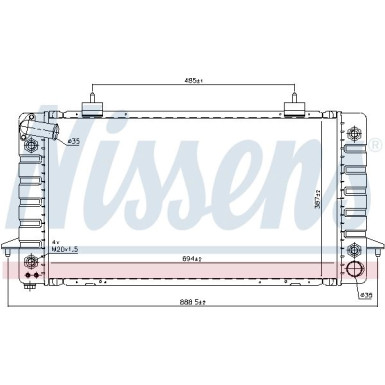 Wasserkühler PKW RANGE ROVER 3,9-4,2 89 64029